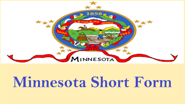 What Is Minnesota Short Form Full Form Short Form