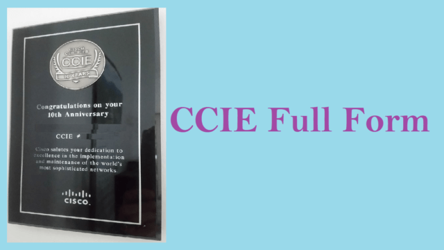 CCIE Full form