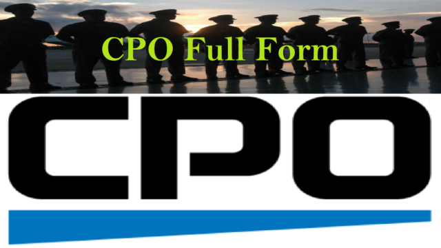 CPO Full Form