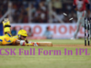 What is CSK Full Form CSK Full Form In IPL