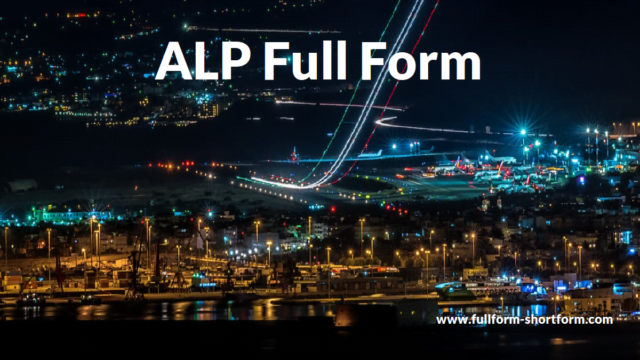 ALP Full Form