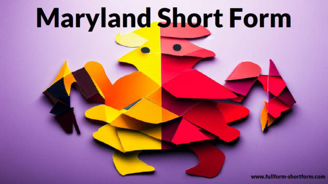 Maryland Short Form